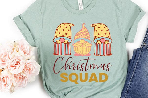 christmas squad SVG Angelina750 