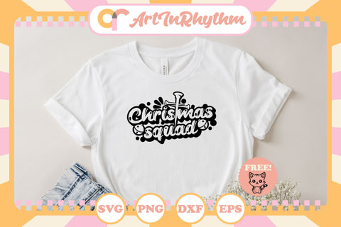 Christmas squad svg SVG Artinrhythm shop 