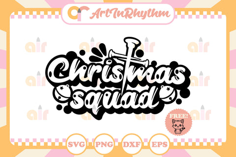 Christmas squad svg SVG Artinrhythm shop 