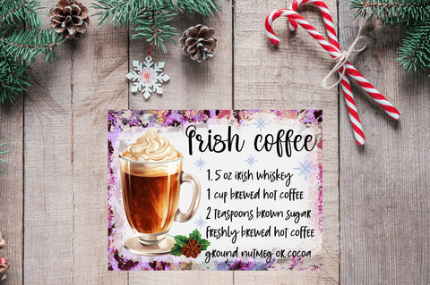 Christmas Square Coaster PNG Bundle Sublimation Regulrcrative 