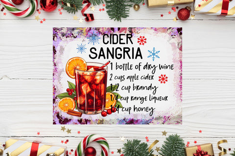 Christmas Square Coaster PNG Bundle Sublimation Regulrcrative 