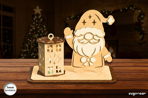 Christmas Stand Candle Holders Bundle SVG SvgOcean 