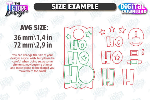 Christmas Stanley Topper Laser Cut Bundle, Christmas Tumbler Topper SVG, Christmas Party Accessories, Party Decorations SVG, Stanley Name Plate SVG The T Store Design 