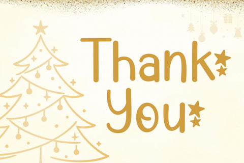 Christmas Starwish Font AEN Creative Store 