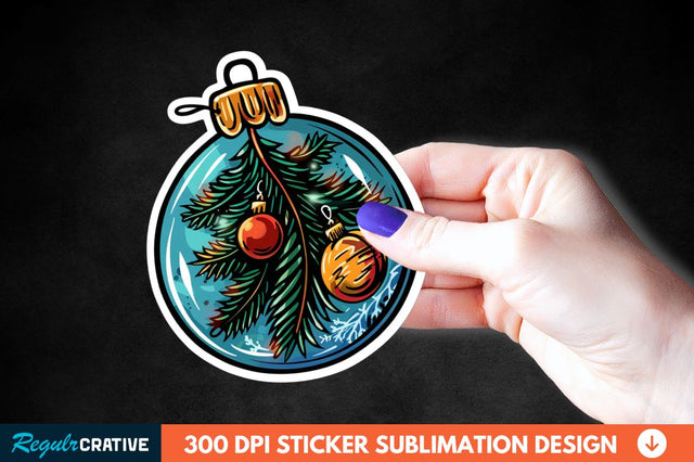 Christmas Sticker Clipart Sublimation Regulrcrative 