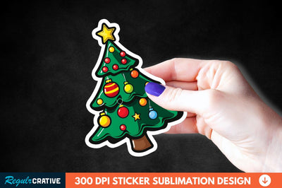Christmas Sticker Clipart Sublimation Regulrcrative 
