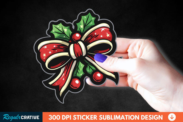 Christmas Sticker Clipart Sublimation Regulrcrative 