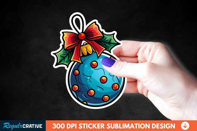 Christmas Sticker Clipart Sublimation Regulrcrative 
