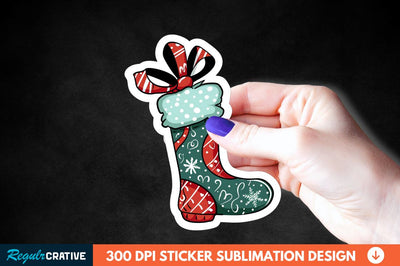 Christmas Sticker Clipart Sublimation Regulrcrative 