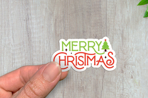 Christmas Stickers Bundle Sublimation CraftLabSVG 