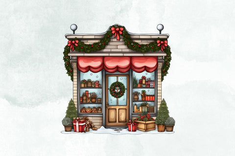 Christmas Storefront Sublimation Clipart Bundle Sublimation Designangry 