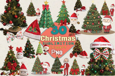 christmas-sublimation-clipart-png SVG Angelina750 