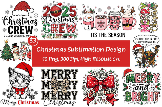 Christmas Sublimation Design, Funny Sublimation PNG Sublimation designmaster24 