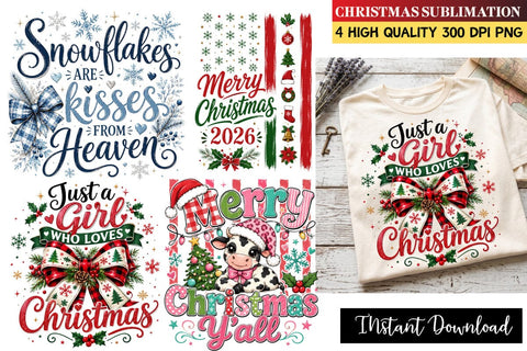 Christmas Sublimation Design,Xmas Sublimation,Christmas png,Merry Christmas png,Christmas Sublimation Bundle,Holiday PNG Graphics, Christmas Cricut SVG Sublimation BlackCatsMedia 