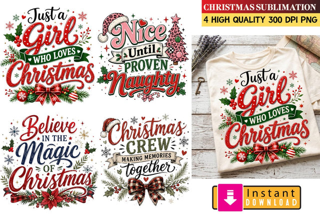 Christmas Sublimation Design,Xmas Sublimation,Christmas png,Merry Christmas png,Christmas Sublimation Bundle,Holiday PNG Graphics, Christmas Cricut SVG Sublimation BlackCatsMedia 