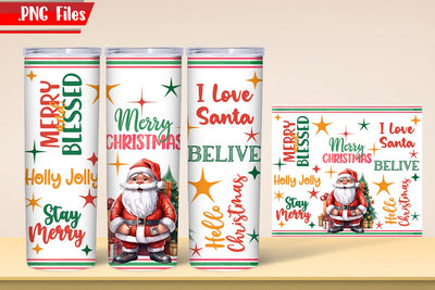 Christmas Sublimation Tumbler Wrap | Christmas Tumbler Wrap PNG Files Sublimation zafrans studio 