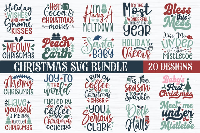 Christmas SVG Bundle, Christmas Design, Christmas Bundle, SVG akazaddesign 