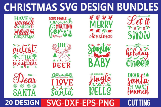 Christmas Svg Bundle | Christmas Ornaments Svg | Merry Christmas Svg SVG BB Type Studios 