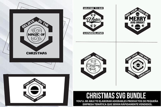 Christmas SVG Bundle, Christmas Sticker SVG orpitasn 