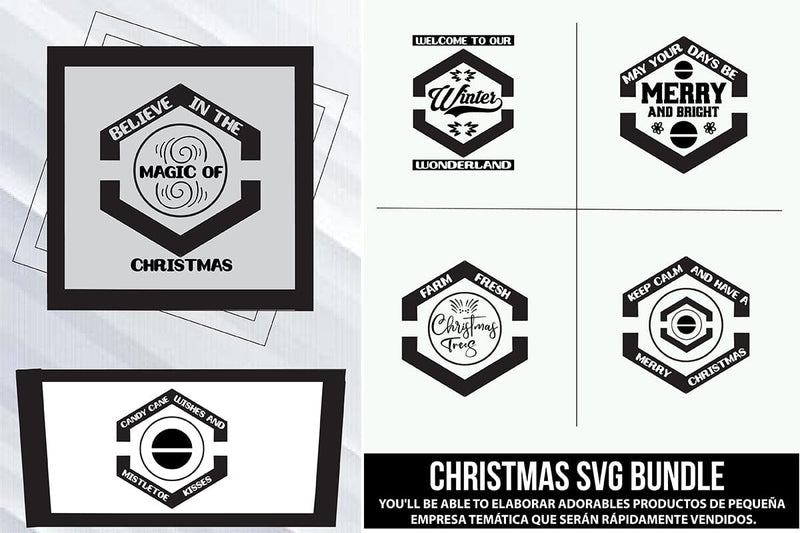 Christmas SVG Bundle, Christmas Sticker SVG orpitasn 