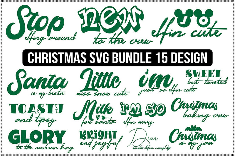 Christmas SVG Bundle, Christmas Sticker SVG orpitasn 