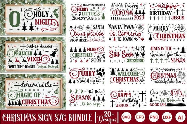 Christmas SVG Bundle, Christmas SVG Bundle, Christian Round Ornaments Bundle, Nativity Christmas SVG Bundle SVG DesignPlante 503 