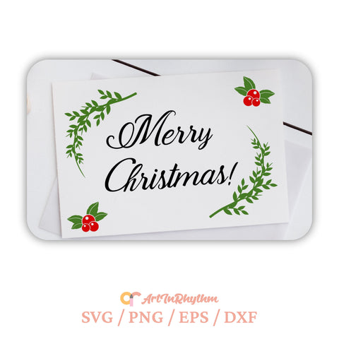 Christmas Svg Bundle, Christmas Svg, Christmas Cliparts, Leaves Svg, Flowers Svg SVG Artinrhythm shop 