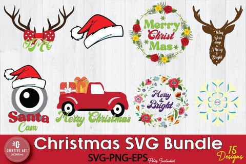 Christmas SVG Bundle Christmas SVG, Merry Christmas SVG SVG jacpot007 