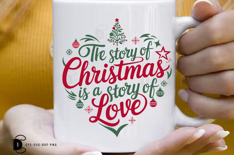 Christmas SVG Bundle Design, Christmas SVGs, Christmas Quotes T-shirt, Christmas Illustration SVG FiveStarCrafting 