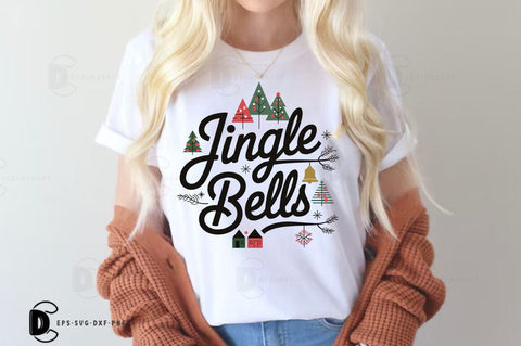 Christmas SVG Bundle Design, Christmas SVGs, Christmas Quotes T-shirt, Christmas Illustration SVG FiveStarCrafting 