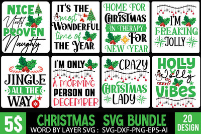 Christmas SVG Bundle, Farmhouse Xmas SVG Bundle , Christmas SVG Bundle ,Christmas SVG Bundle Quotes , Funny SVG Bundle,Christmas Ornament Design Bundle, SVG BlackCatsMedia 