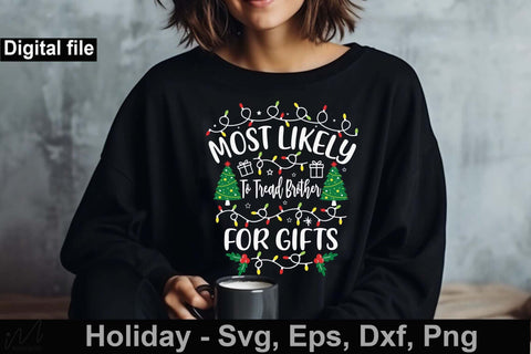 Christmas svg bundle, Most likely Christmas bundle, Christmas Santa svg, Hello December svg, Merry Christmas svg, svg, Christmas holiday svg SVG Isabella Machell 