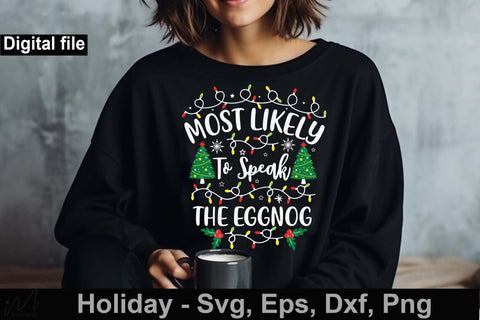 Christmas svg bundle, Most likely Christmas bundle, Christmas Santa svg, Hello December svg, Merry Christmas svg, svg, Christmas holiday svg SVG Isabella Machell 