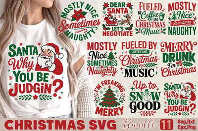 Christmas Svg Bundle SVG Angelina750 