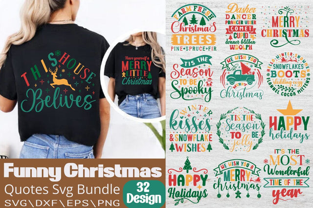 Christmas Svg Bundle SVG Angelina750 