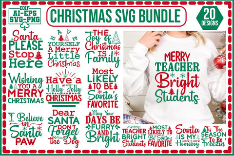 Christmas Svg Bundle SVG CraftlabSvg55 
