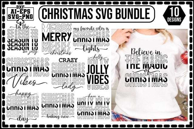 Christmas Svg Bundle SVG CraftlabSvg55 