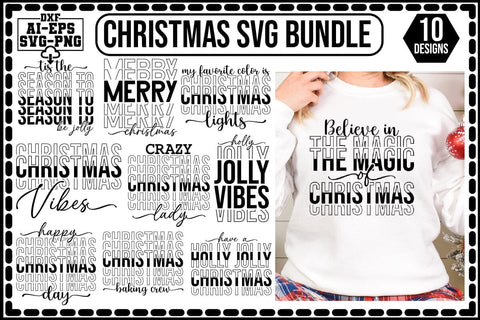 Christmas Svg Bundle SVG CraftlabSvg55 