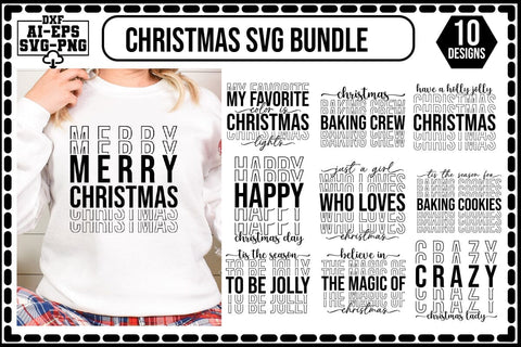 Christmas Svg Bundle SVG CraftlabSvg55 