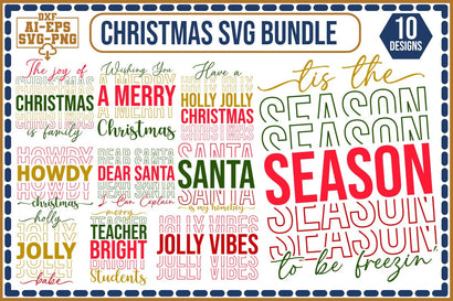 Christmas Svg Bundle SVG CraftlabSvg55 