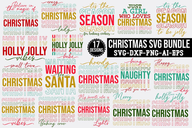 Christmas Svg Bundle SVG CraftlabSvg55 