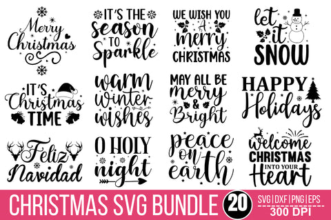 Christmas SVG Bundle SVG Designangry 