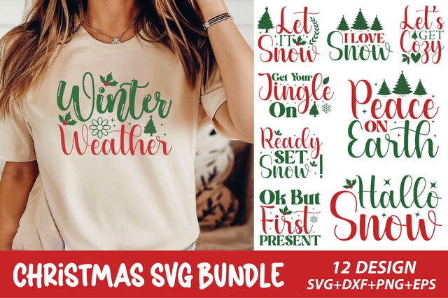 Christmas Svg Bundle SVG Rupkotha 