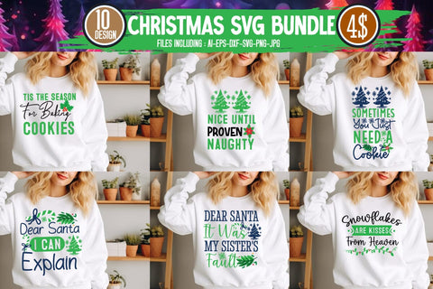 Christmas SVG Bundle,Christmas Sublimation Bundle,Christmas Shirt Bundle,Christmas T-Shirt Design, Christmas Vintage SVG Bundle SVG BlackCatsMedia 