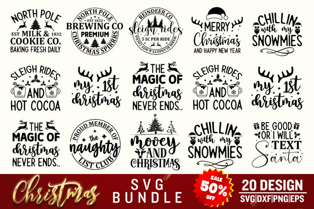 Christmas svg design bundle SVG Designangry 
