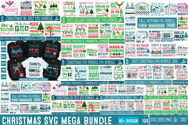 Christmas svg mega bundle,Christmas,Christmas svg bundle,Christmas svg design,Christmas t-shirt design bundle,Winter svg bundle,svg Cut File For Cricut ,Vintage Christmas bundle,Christmas round sign svg bundle SVG BlackCatsMedia 