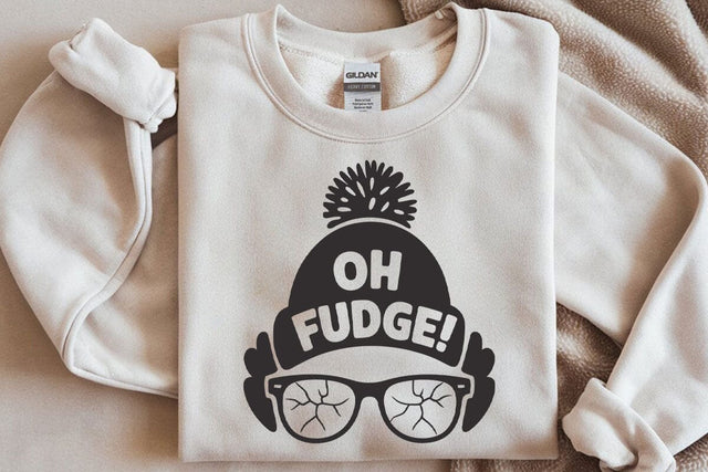 Christmas SVG, Oh Fudge Svg, Merry Christmas SVG, Fudge Svg SVG DesignDestine 