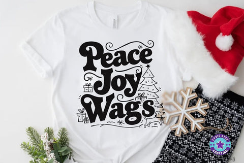 Christmas SVG PNG Bundle, Retro Christmas Sign Set, Christmas Quote t-shirt Design SVG FiveStarCrafting 