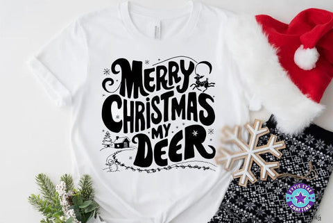 Christmas SVG PNG, Retro Christmas Sign, Christmas Quote t-shirt Design SVG FiveStarCrafting 