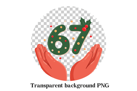 Christmas Sweater Hand 6/7 Clipart PNG - Trending Meme Art Sublimation BijouBay 